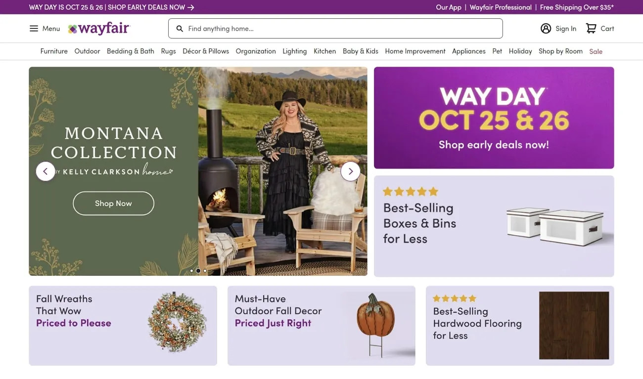 wayfair christmas sale