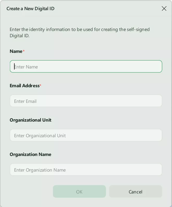 how do i create a digital signature
