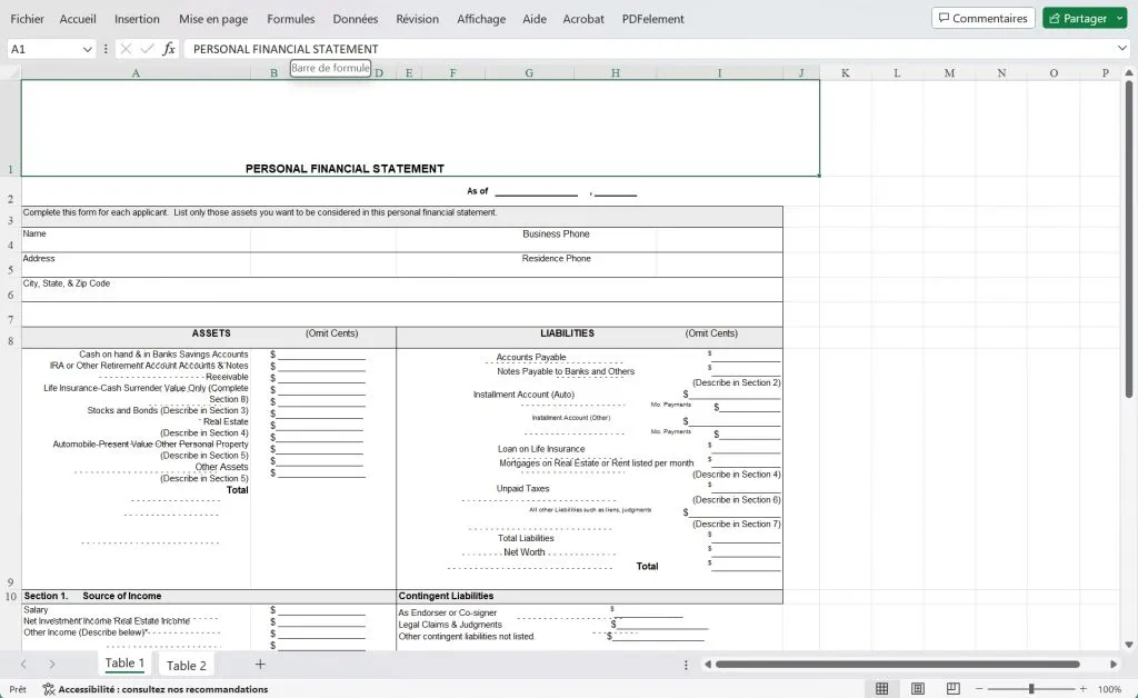 extraire données pdf vers excel