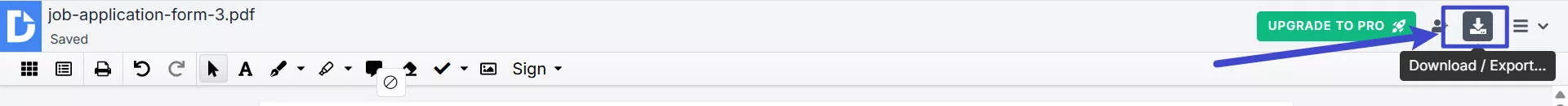 download and export dochub