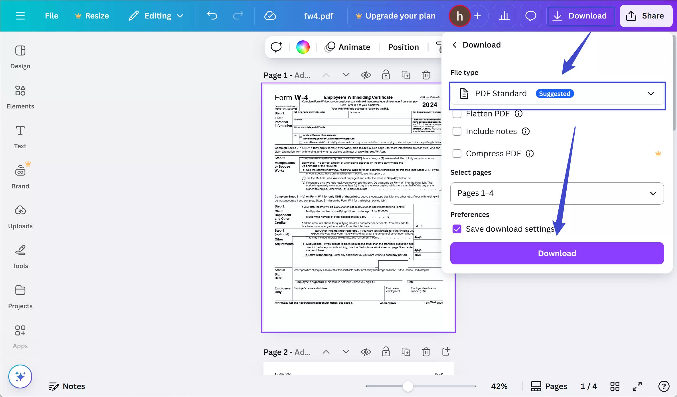 download pdf canva online pdf editor