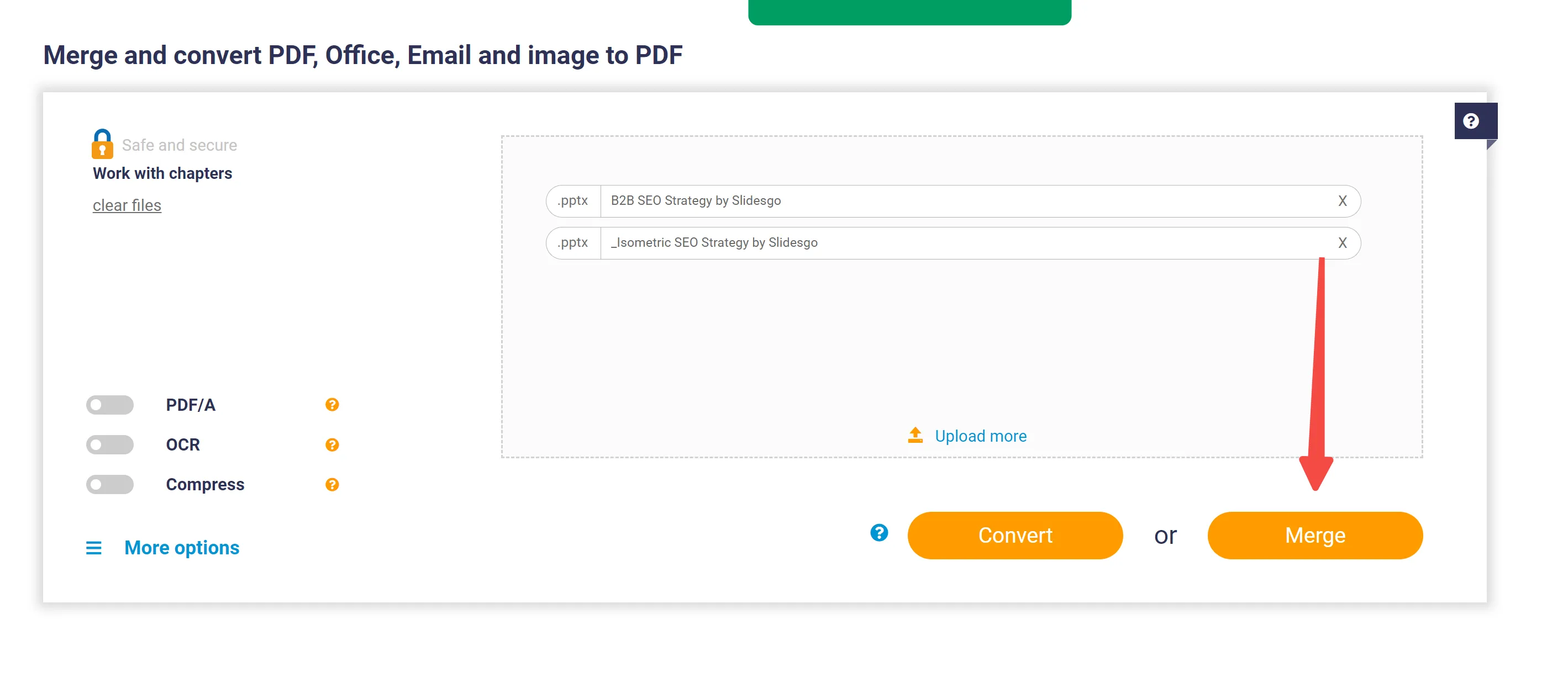 combine powerpoints into one pdf pdfen