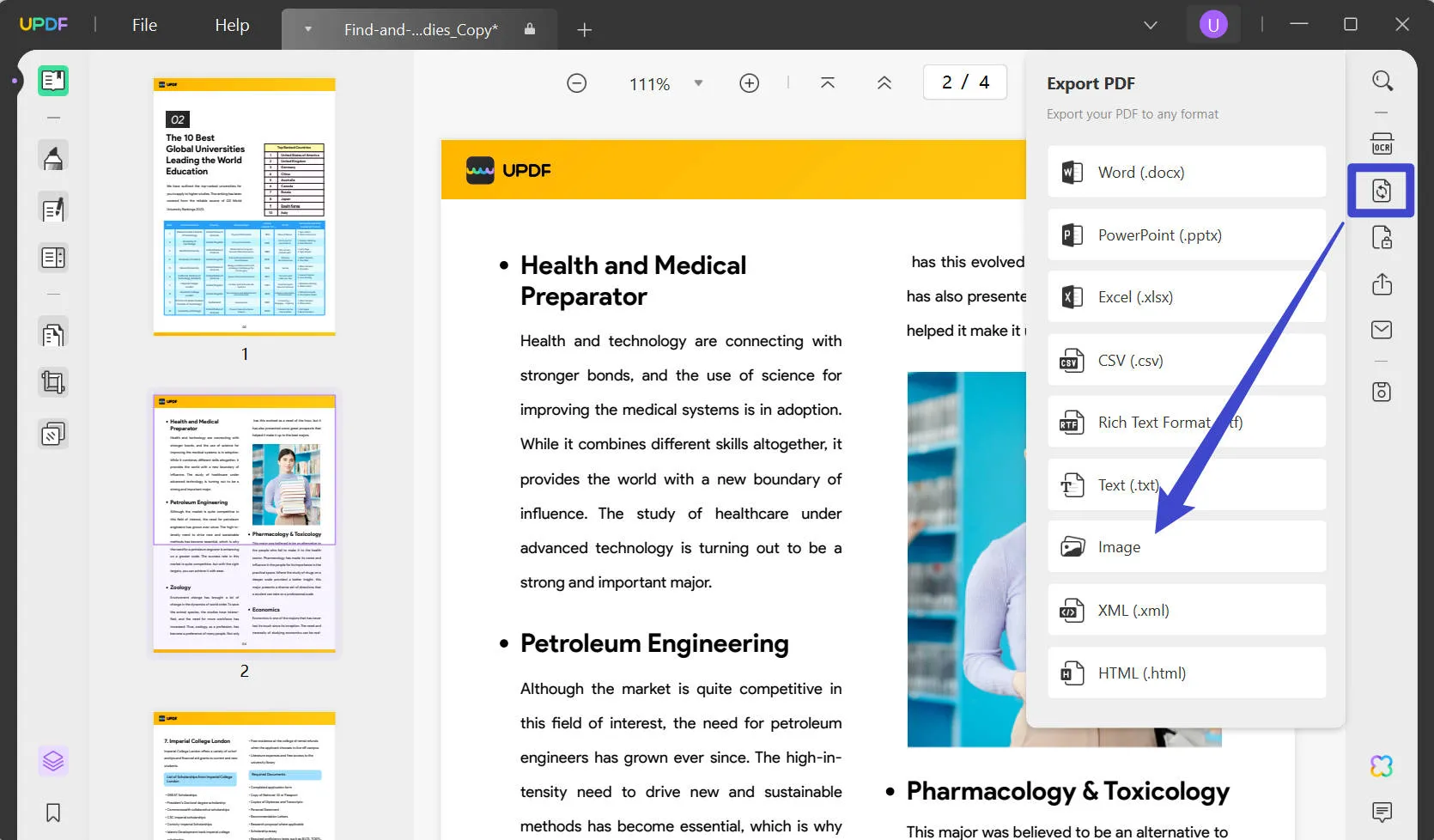 pdf vs png pdf to image