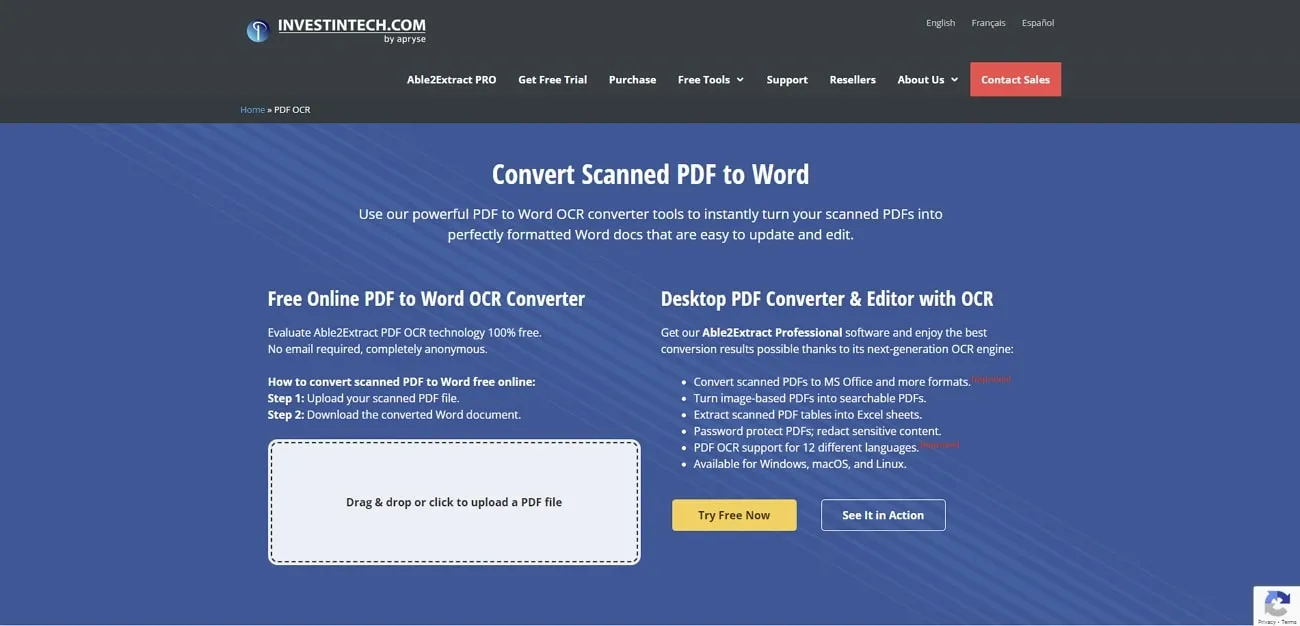 investintech converter online ocr