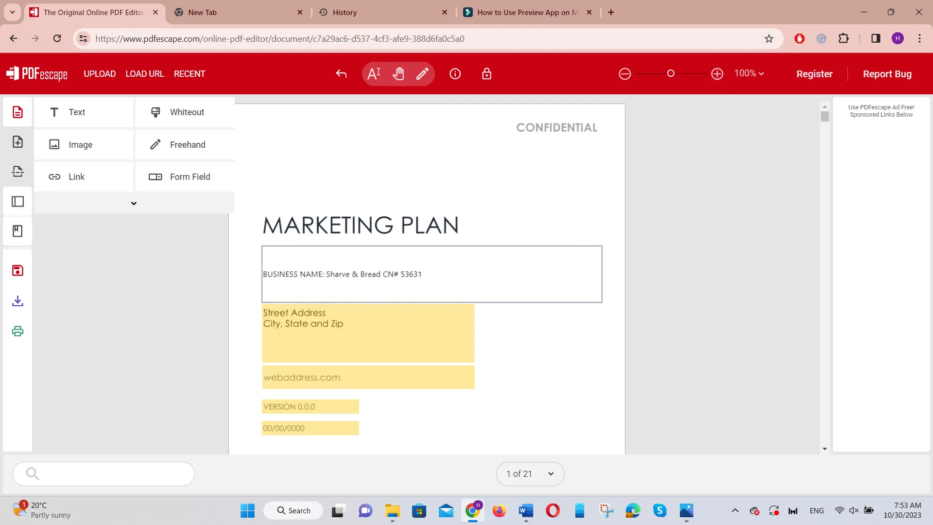how to redact a pdf without adobe pro pdfescape
