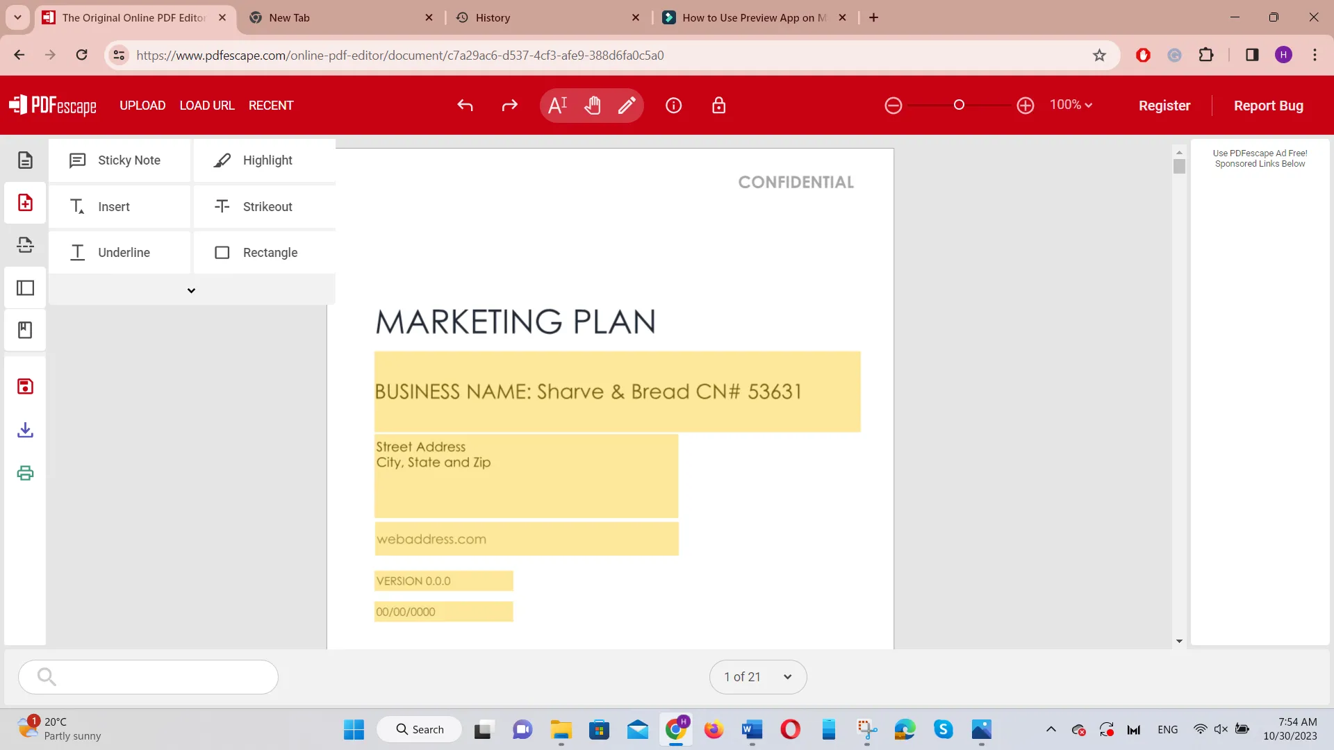 how to redact a pdf without adobe pro pdfescape