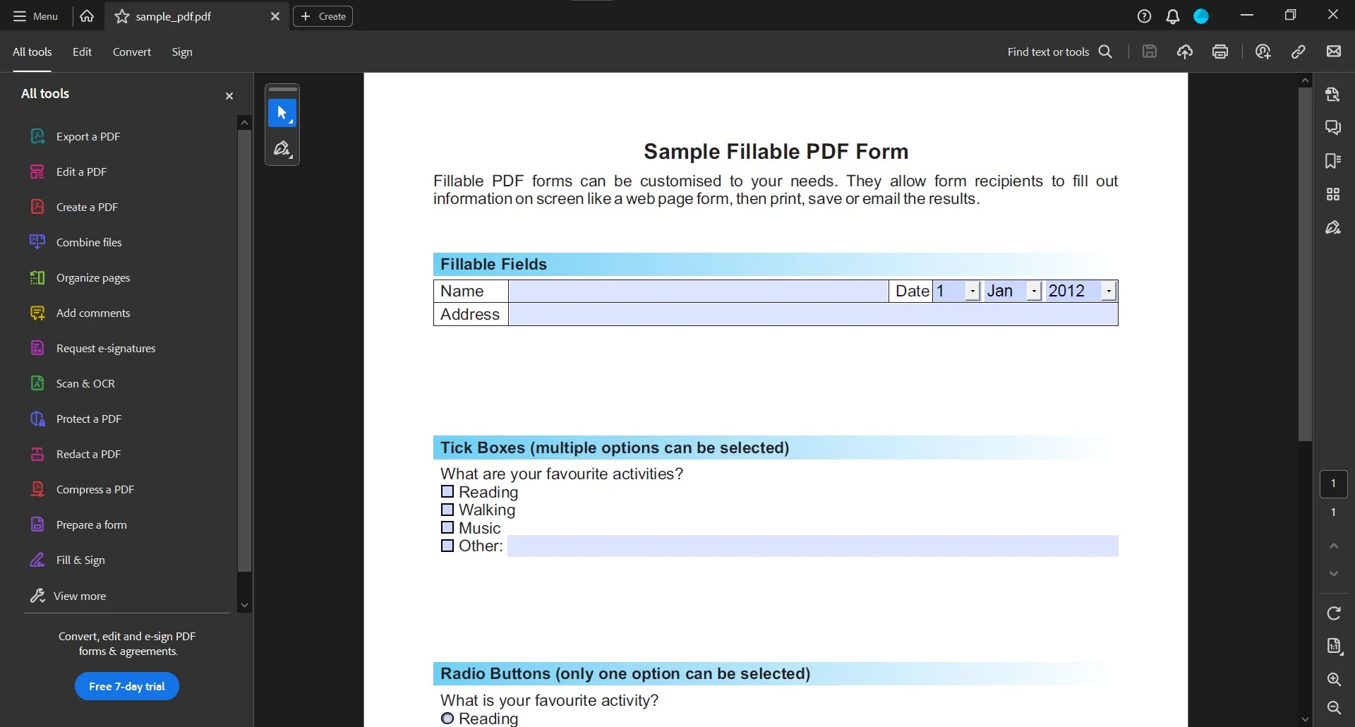 stampa pdf senza margini