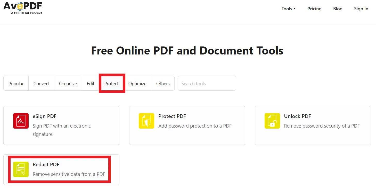 eliminar redacción de pdf