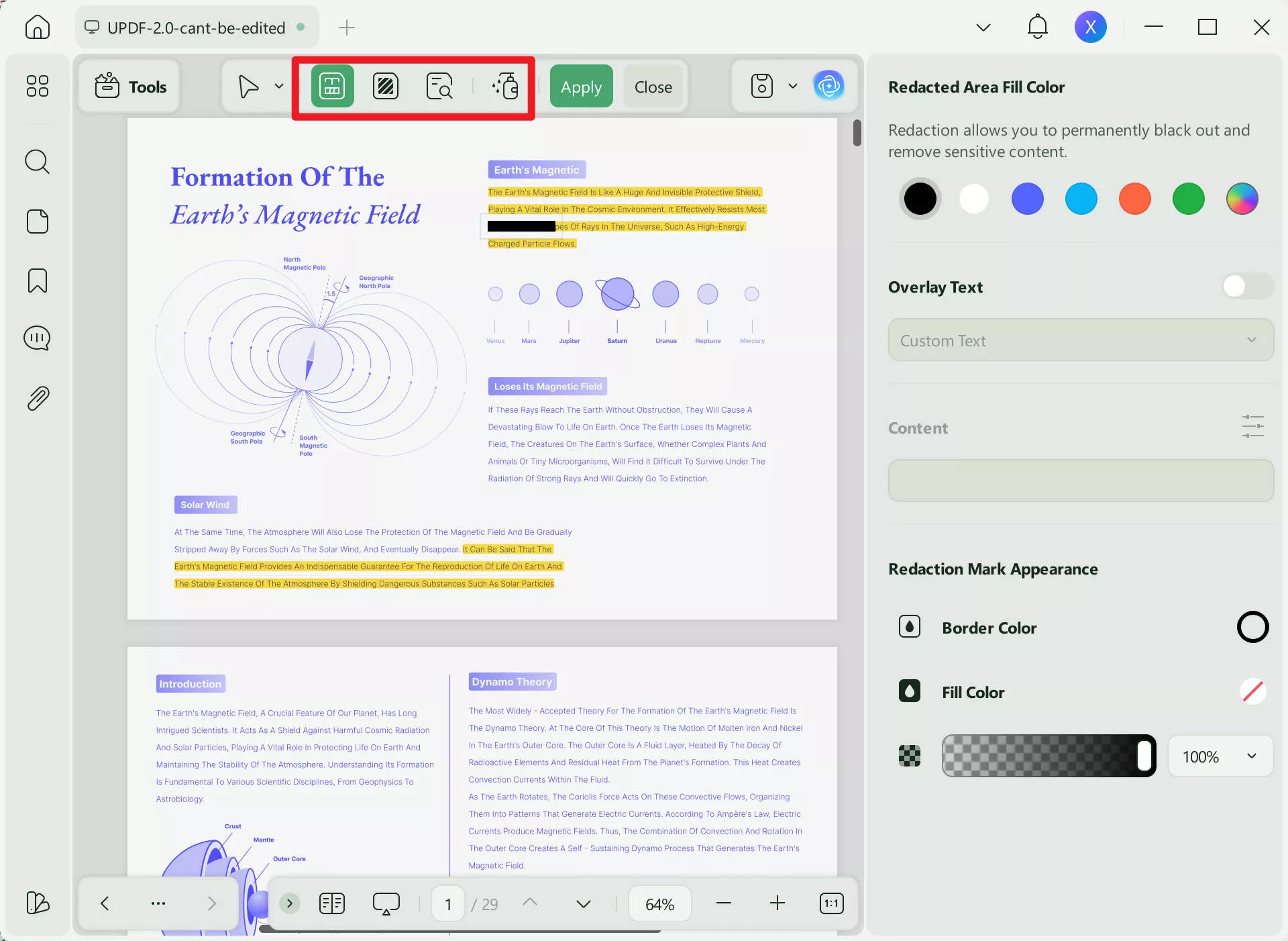 redact pdf free windows 10 updf