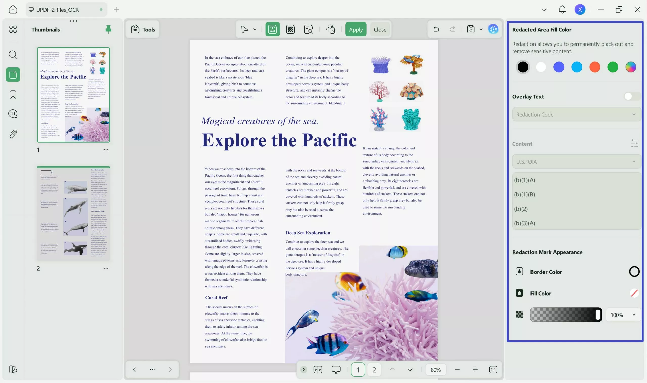redact pdf free windows 10 updf