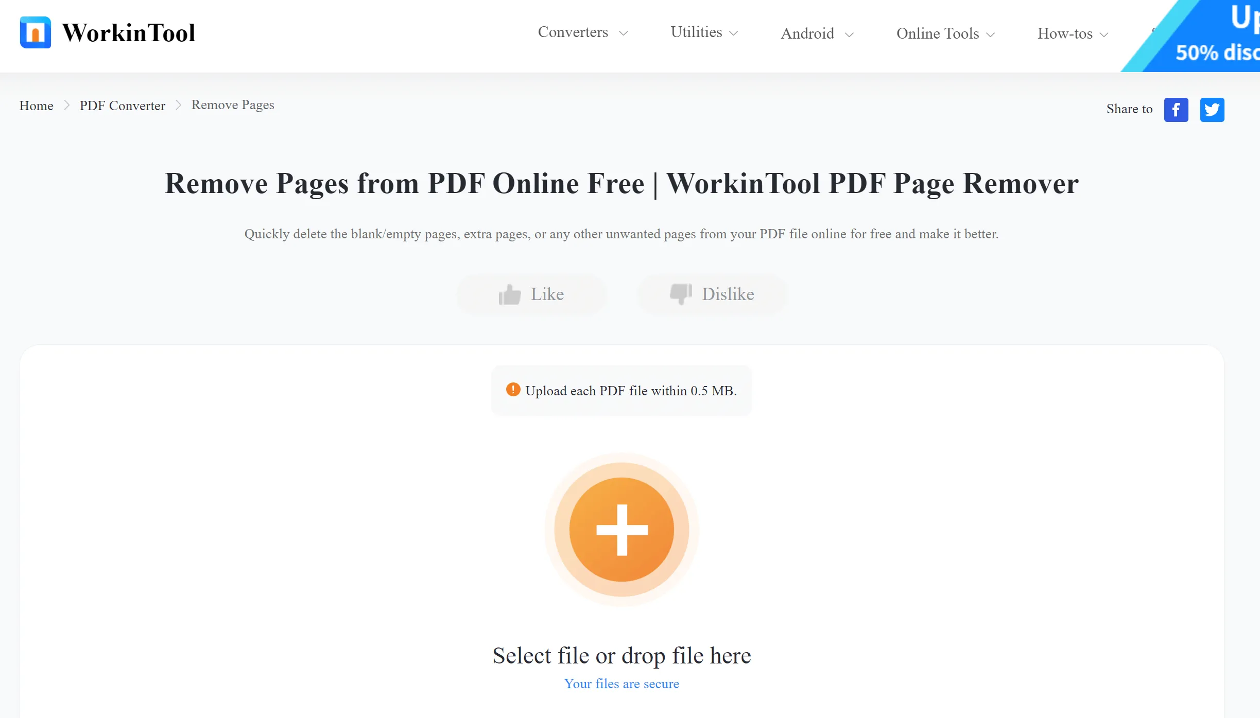 pdf image remover workintool online pdf image remover