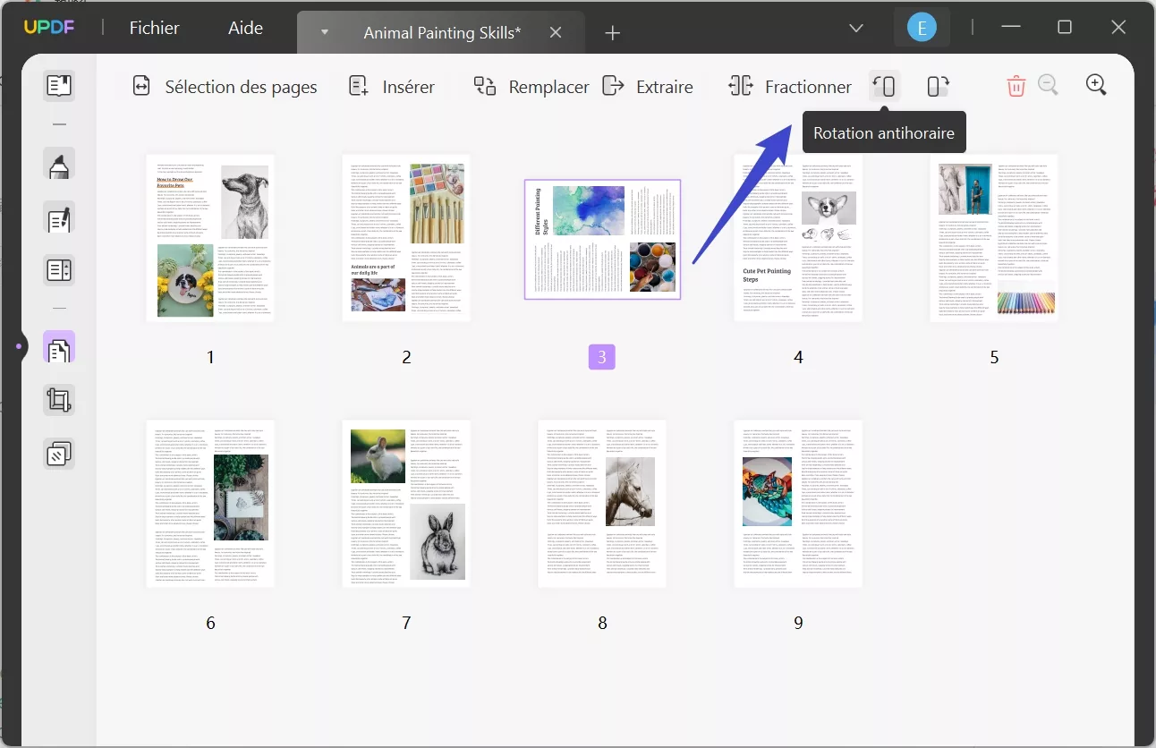 inverser l ordre des pages d un pdf