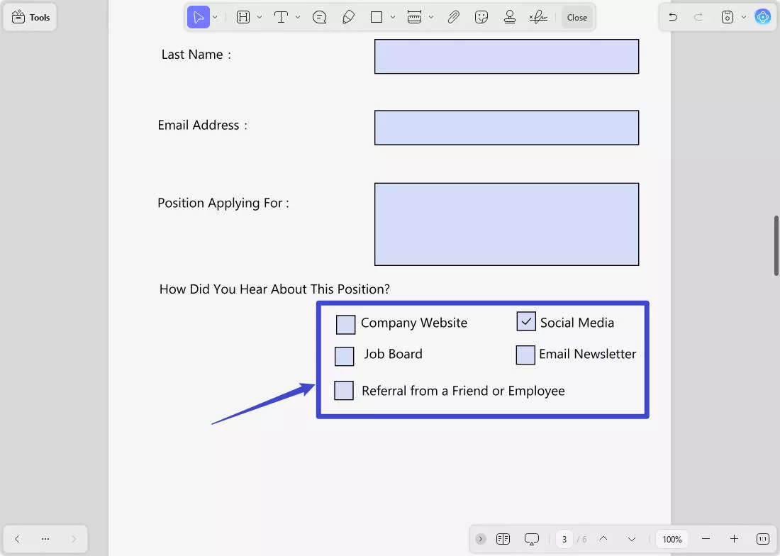 how to uncheck a box in pdf directly uncheck