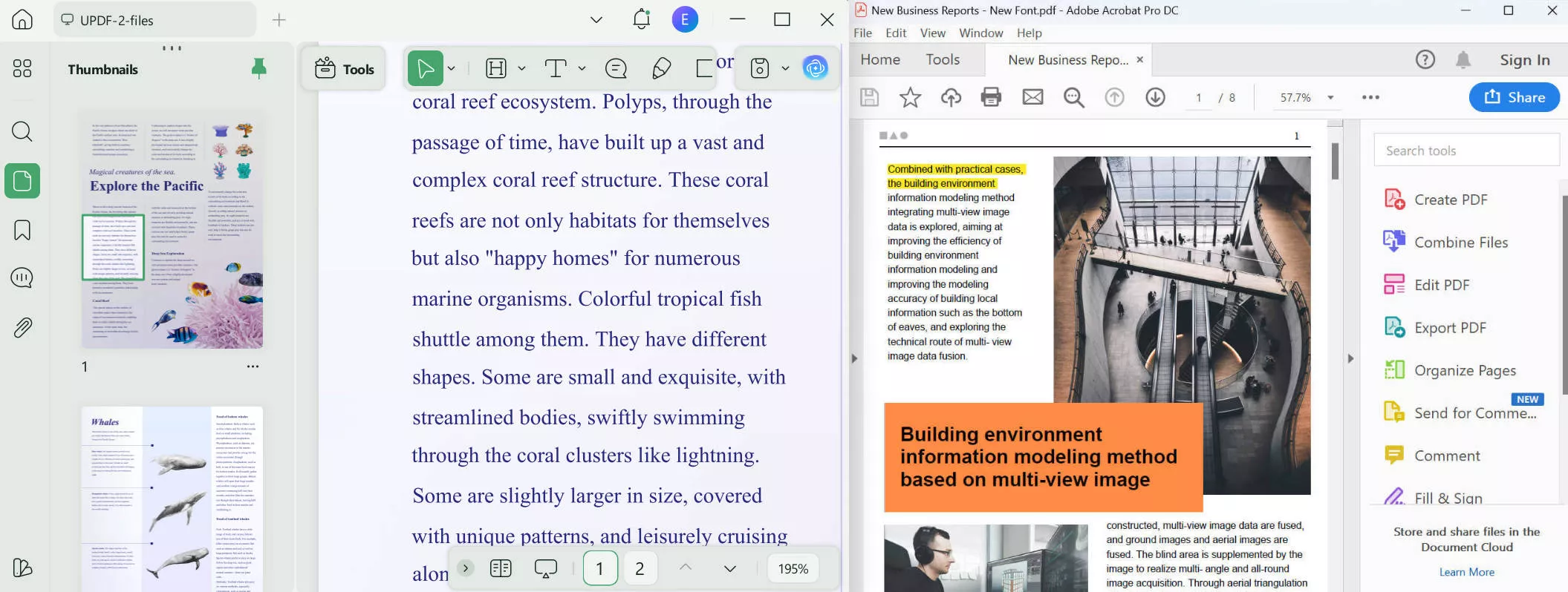 add rectangle to pdf updf vs adobe