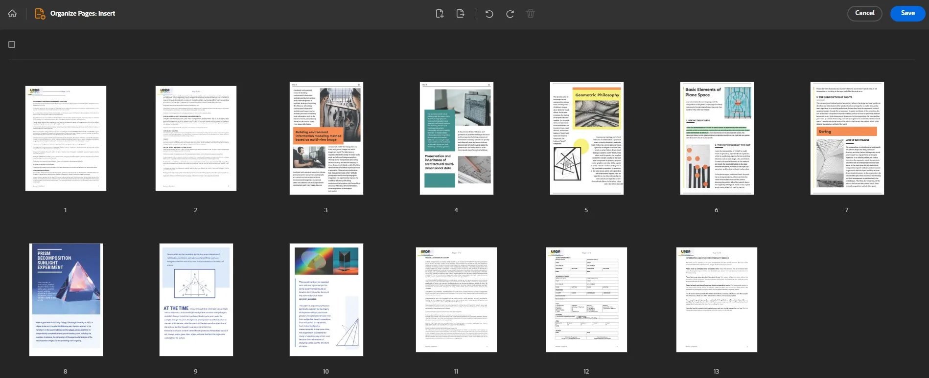 어도비 애크로뱃 저장에 페이지를 추가하는 방법