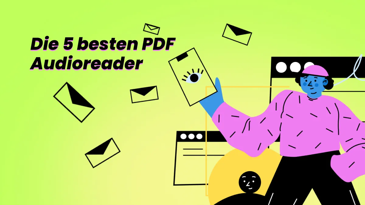 Die 5 besten PDF Audioreader (Aktualisierte Liste)
