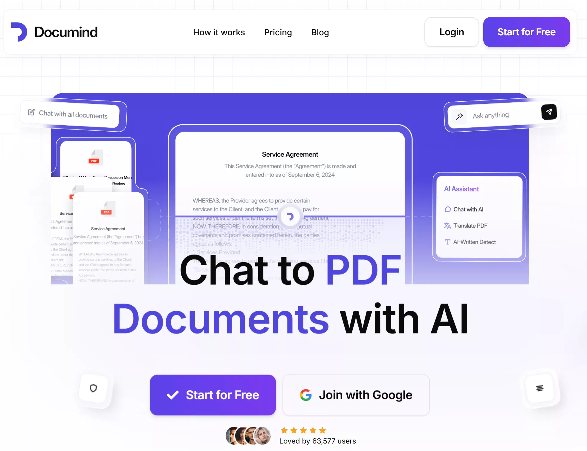 documind interface