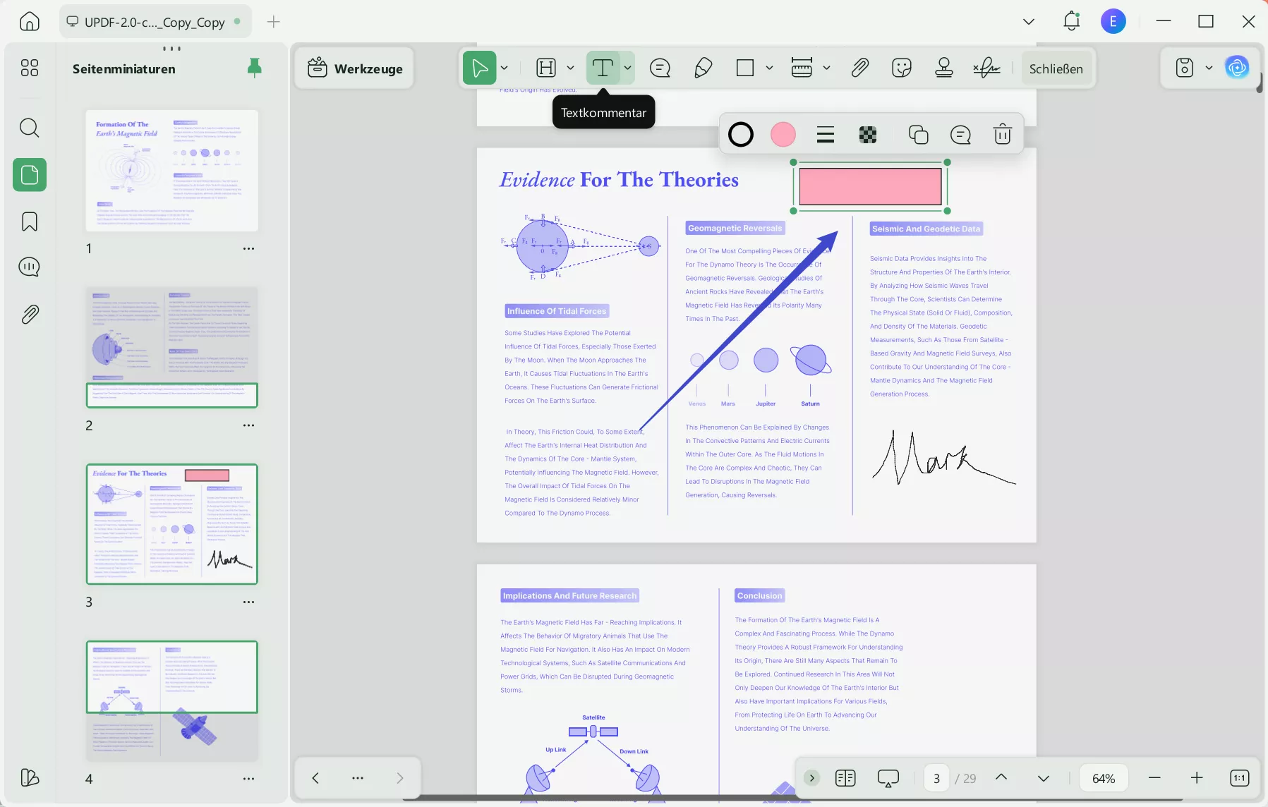 Füllfarbe und die Rahmenfarbe auf Hintergrund