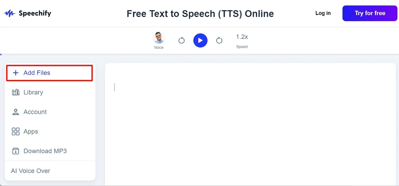 pdf a audiolibro speechify