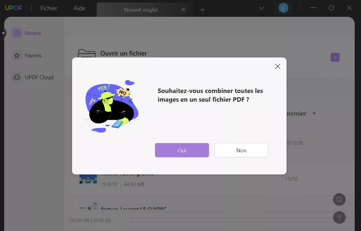 sortir texte d une image