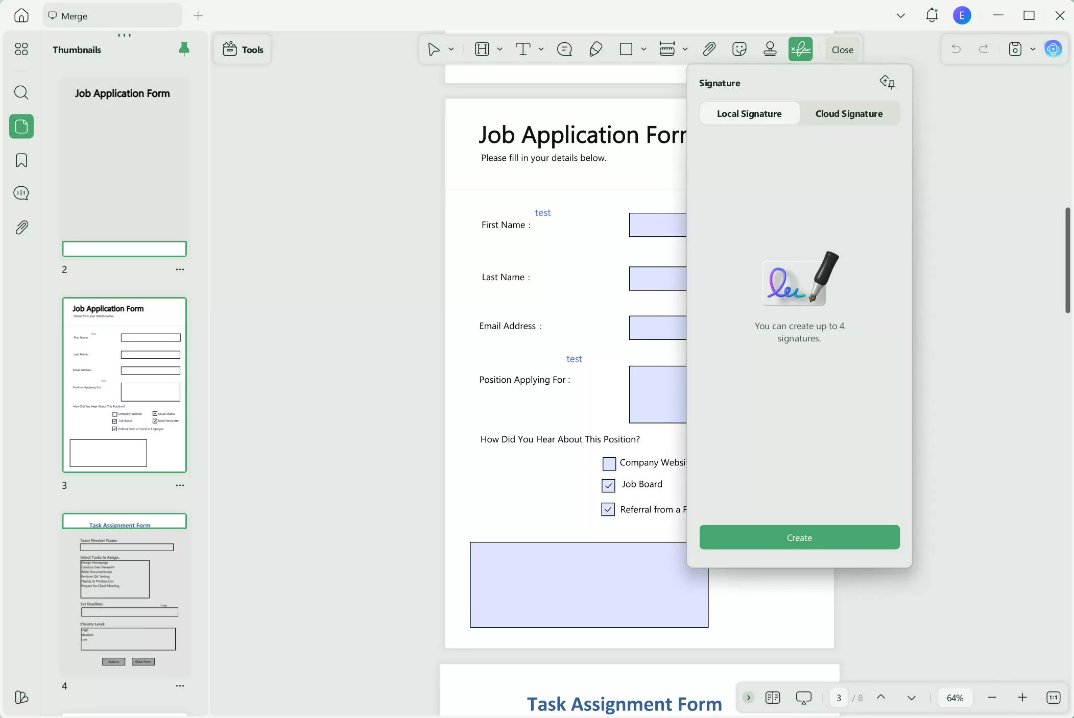 sign non disclosure agreement sign electronic signature