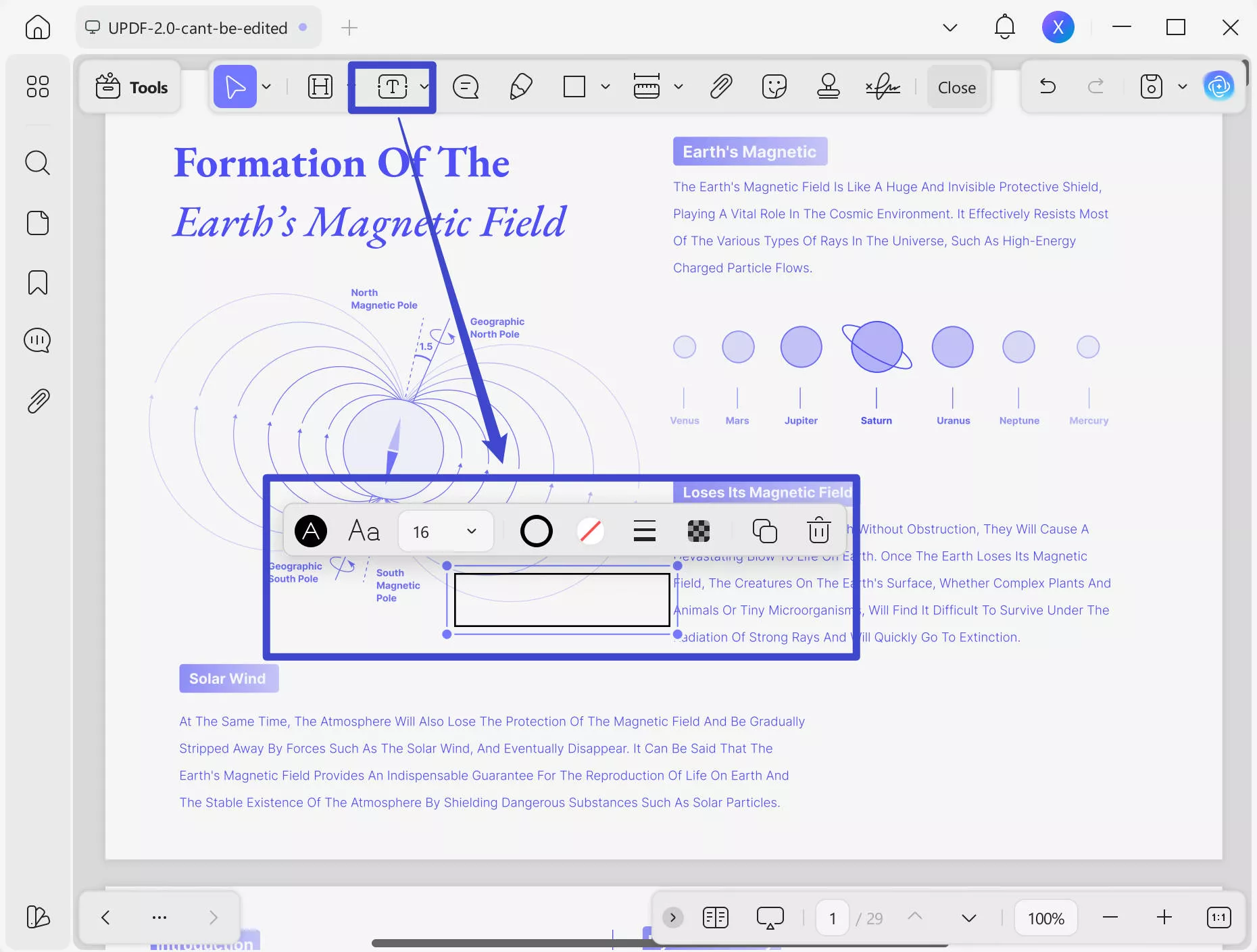 click textbox on win
