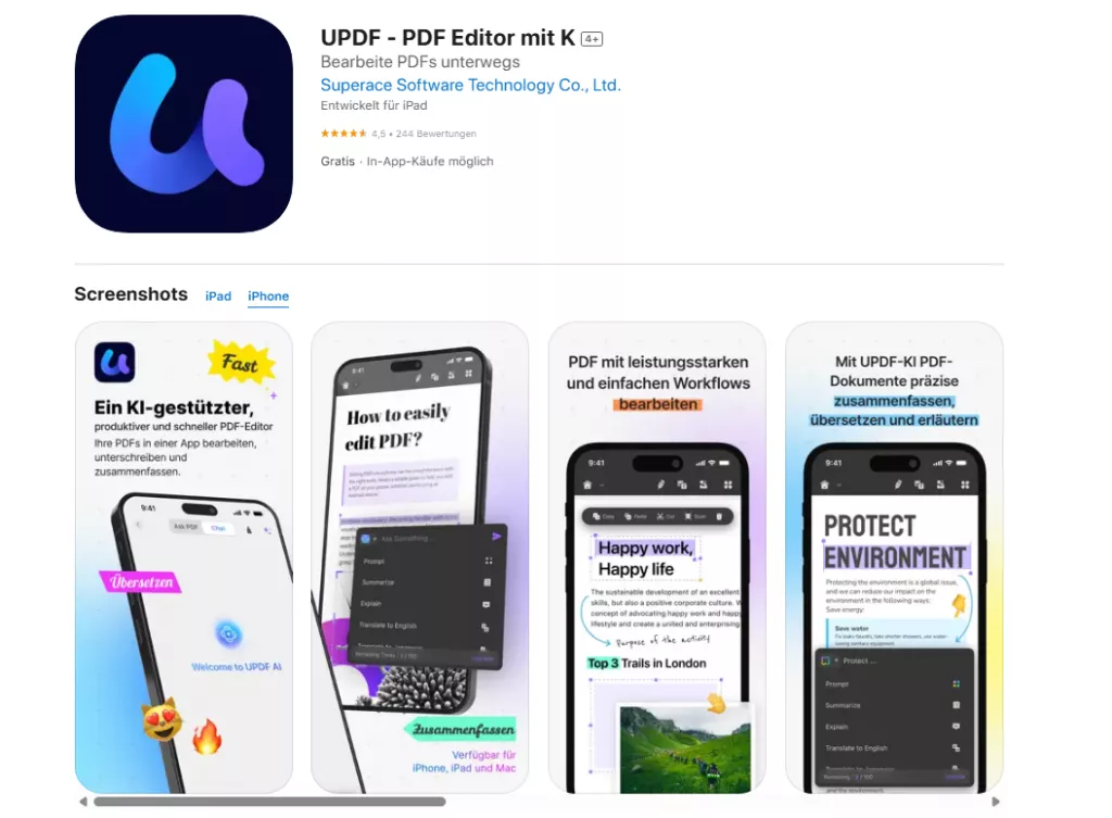 UPDF iOS