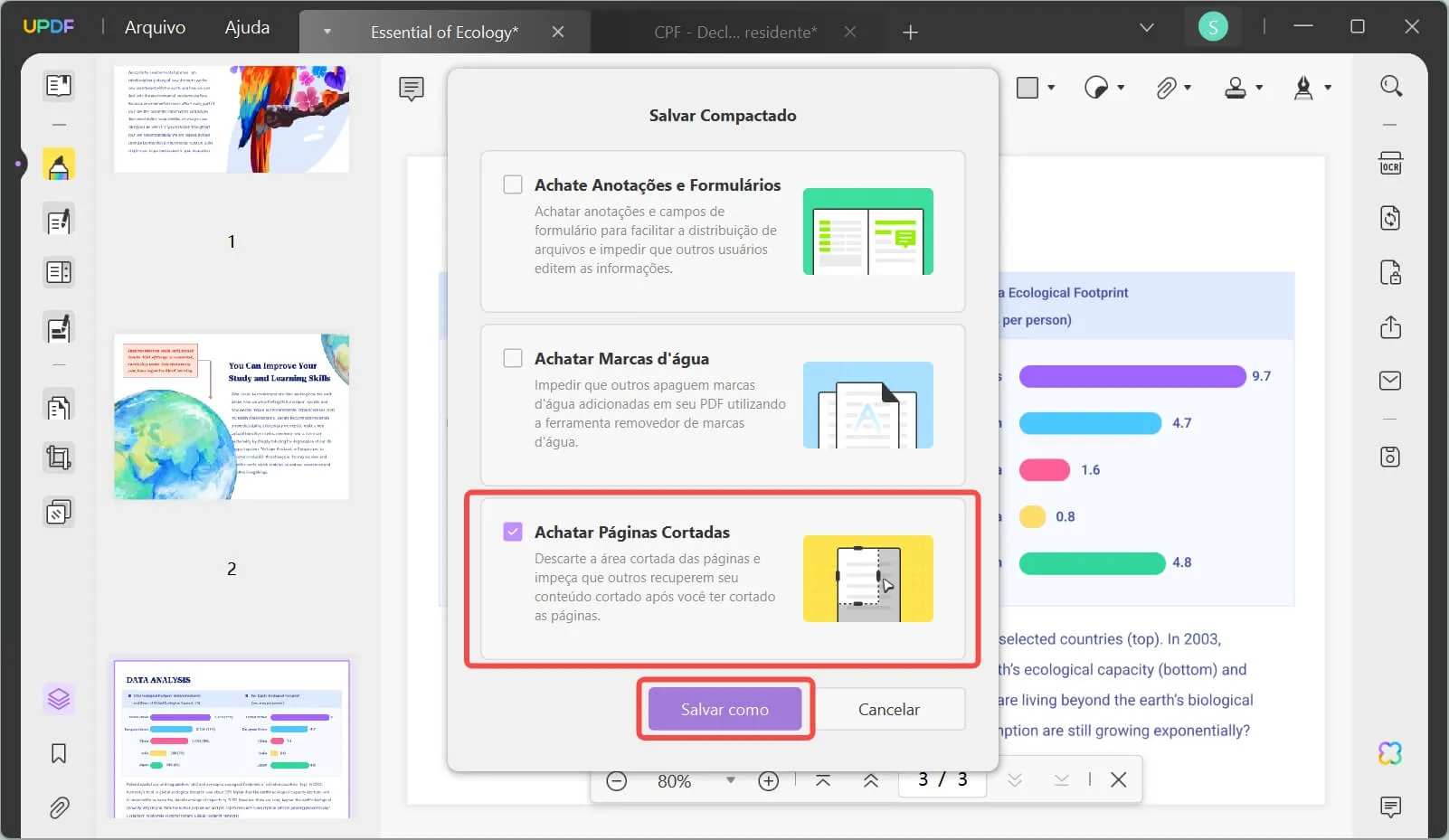 Recortar Páginas PDF