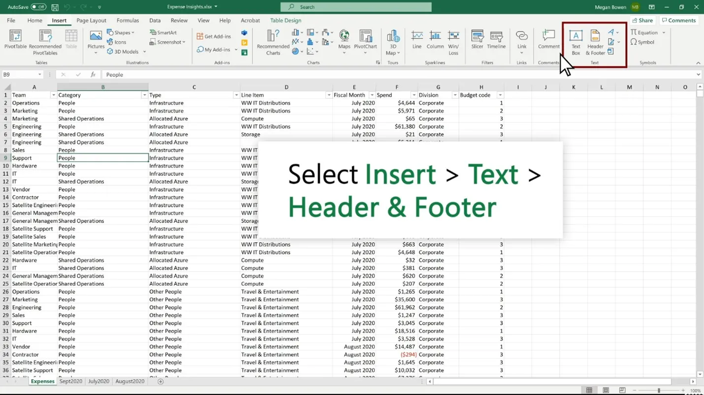 como colocar marca d'água no excel