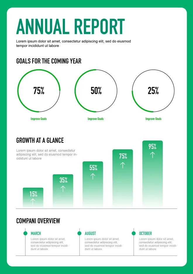 annual report template 