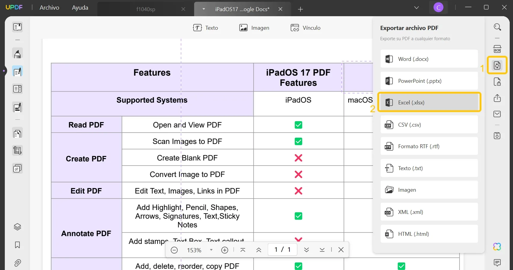 extraer datos de pdf