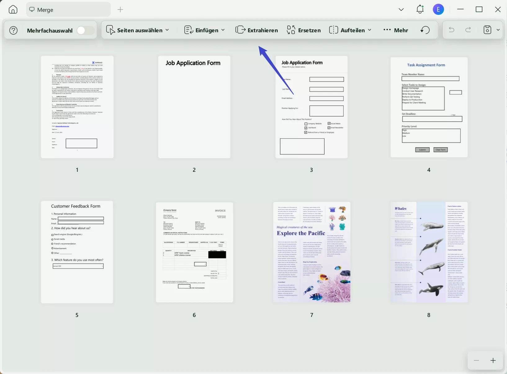 Daten kostenlos aus PDF extrahieren