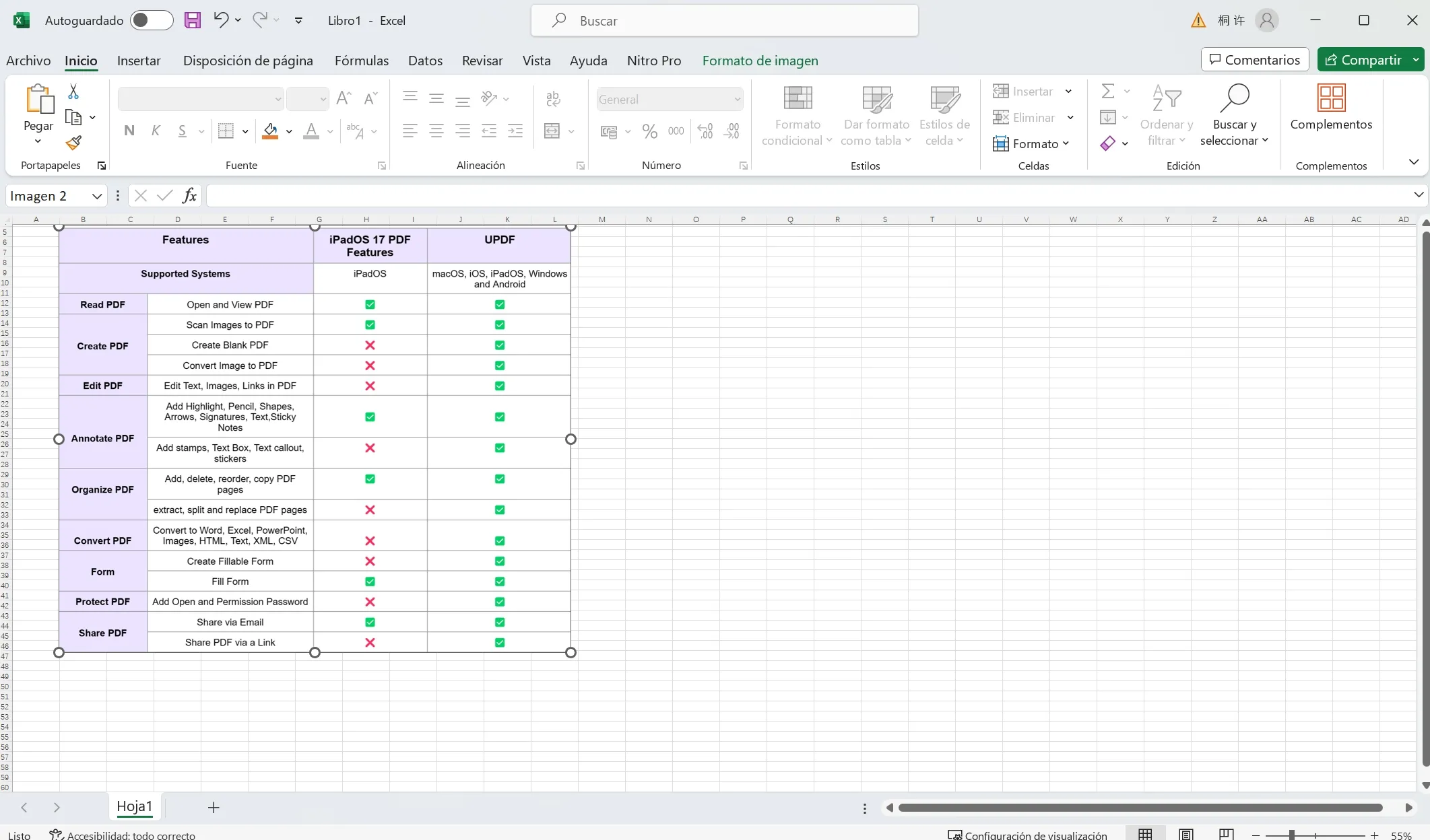 extraer datos de pdf a excel