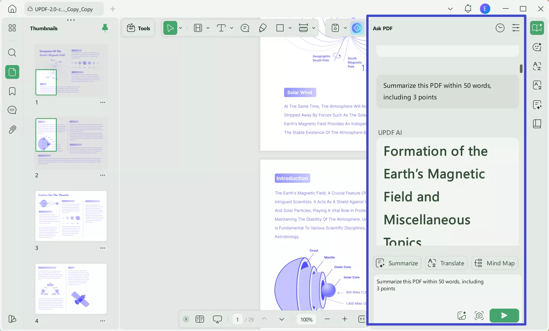 document qa translate and explain