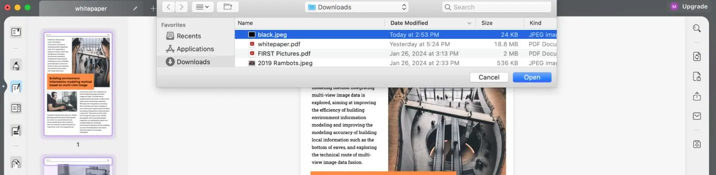 how to black out text in pdf without redact Use UPDF's "Add Image" feature