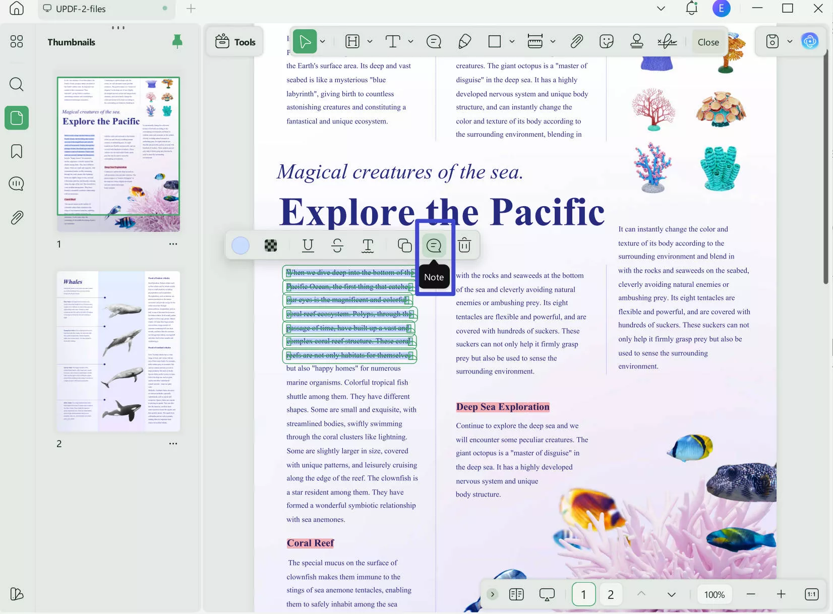evernote pdf annotation add notes