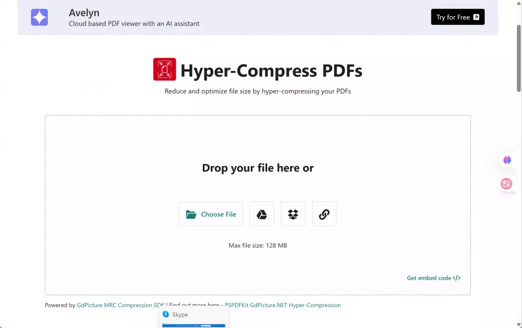 avepdf hyper compress pdf