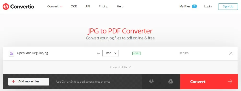 이미지 pdf 변환