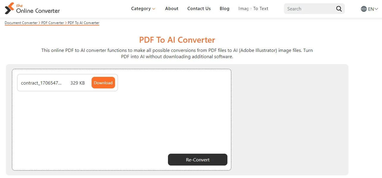 pdf to ai online theonlineconverter