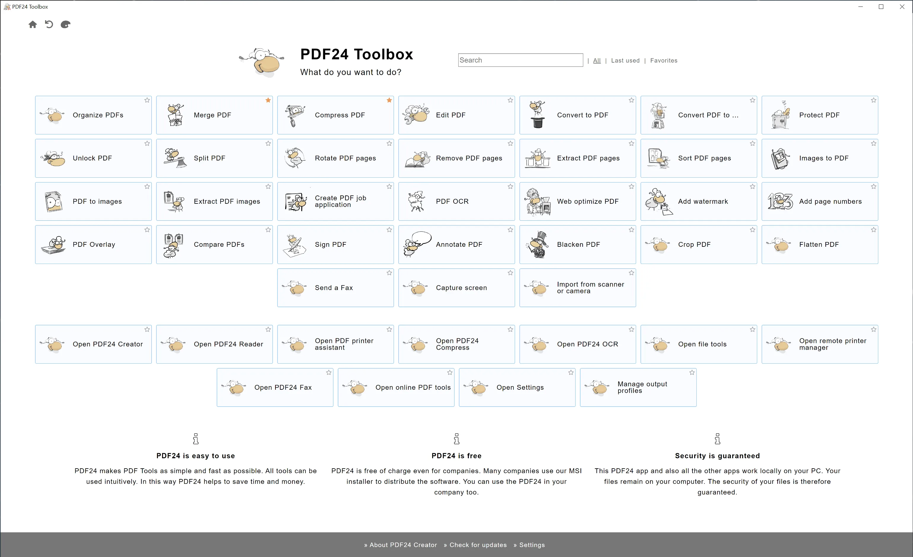 pdf24 tools