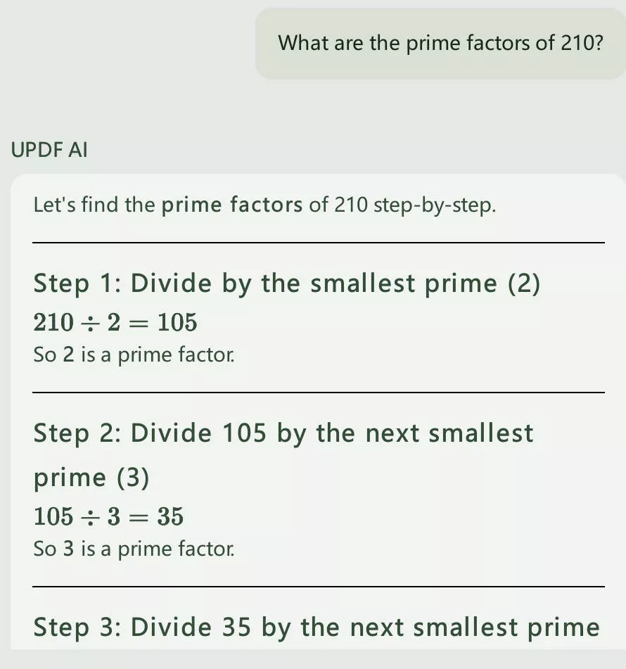 ai math solver updf ai answer