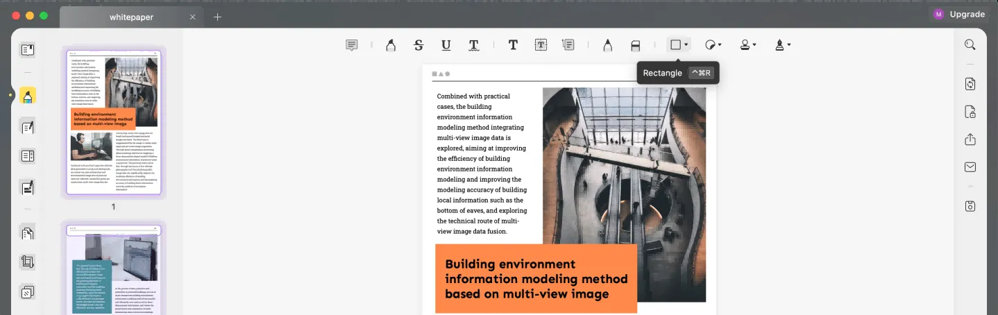 how to black out text in pdf without redact Select the 'Shapes' tool