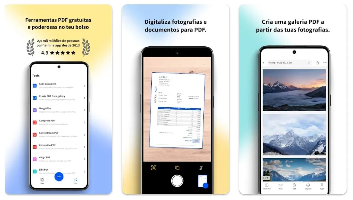 Editor de PDF para Android