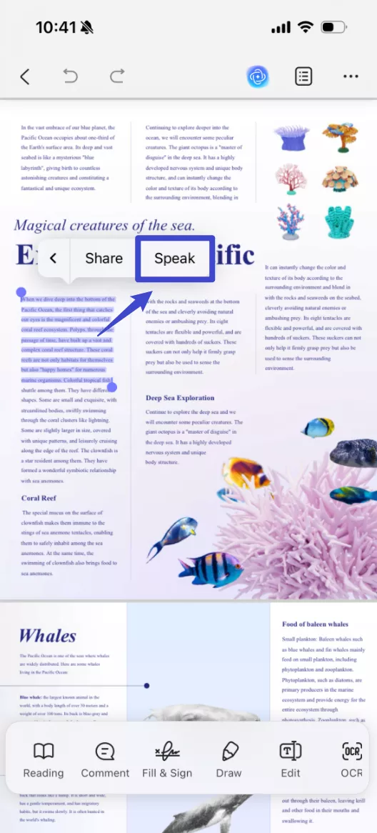 learn english with ai updf speak