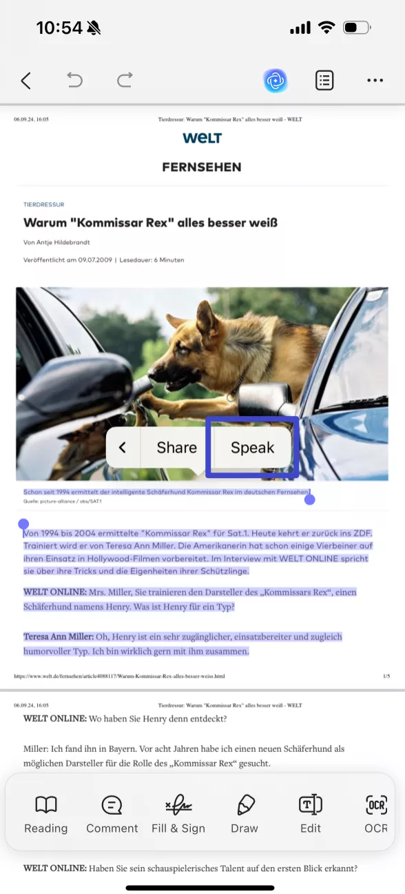 pdf to mp3 converter online updf speak