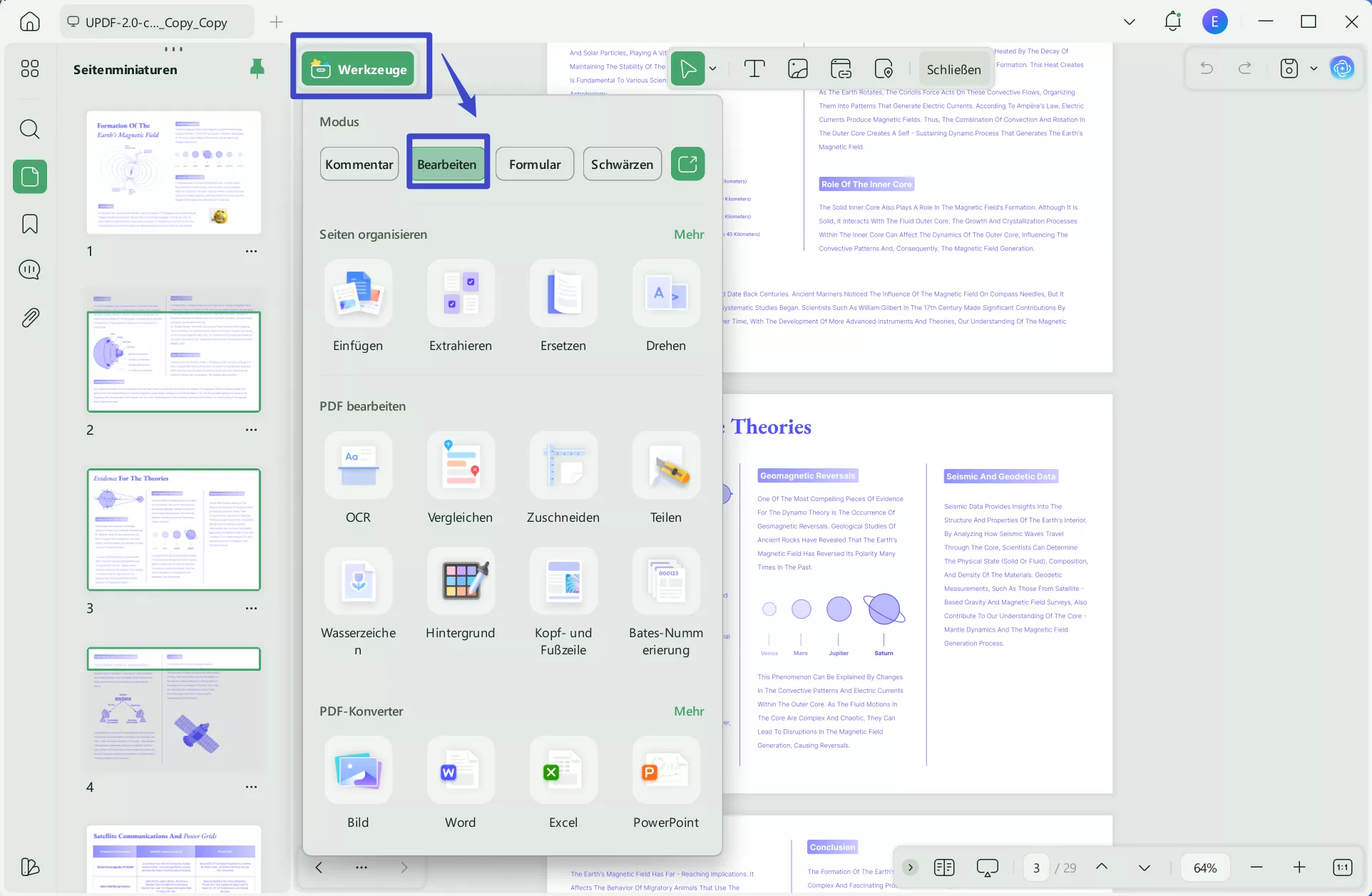 Arabischer PDF-Editor PDF bearbeiten