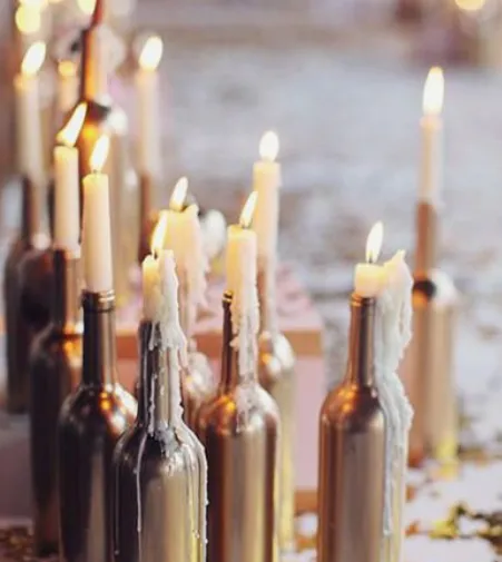 valentine's day dinner table decoration ideas Wine
