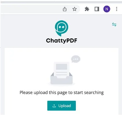 pdf ai extension chattypdf how to use