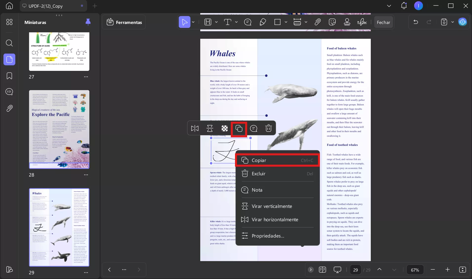 Como Copiar Assinatura de Um Documento PDF