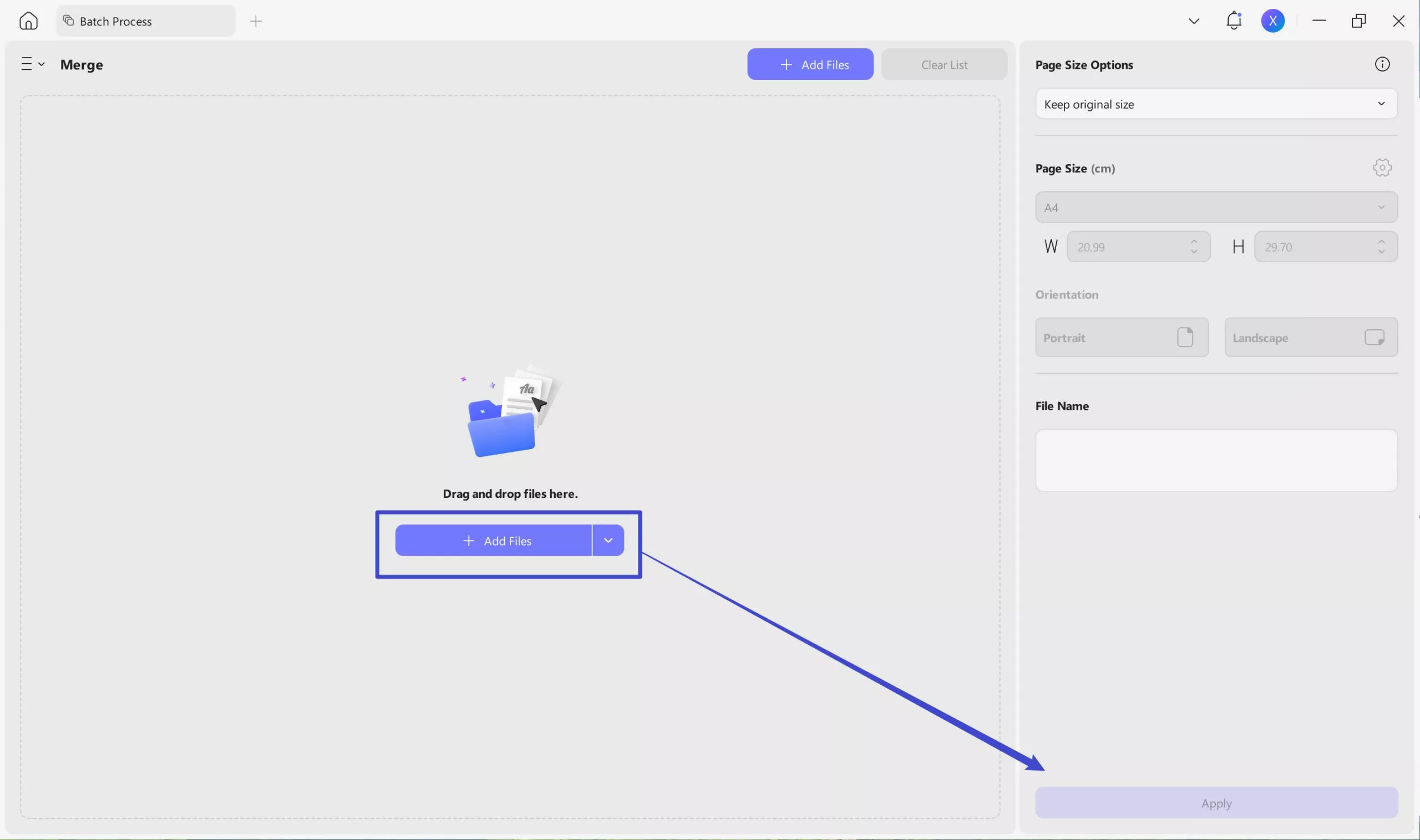 how to make a multi page pdf add files